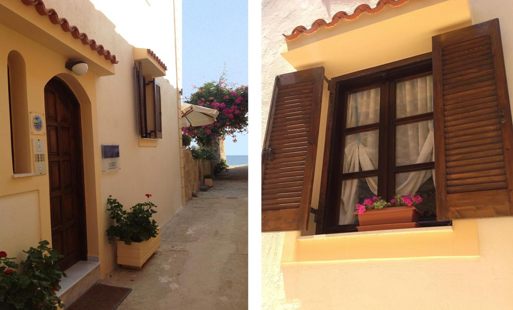 Asterias Studios & Apartments Kalyves Exterior foto