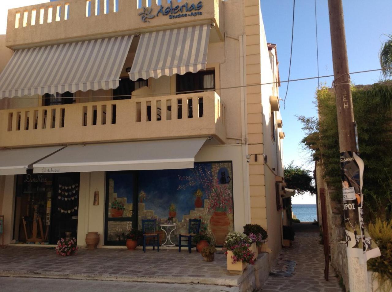 Asterias Studios & Apartments Kalyves Exterior foto